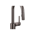 Moen One-Handle Pulldown Bar Faucet Black Stainless 5965BLS